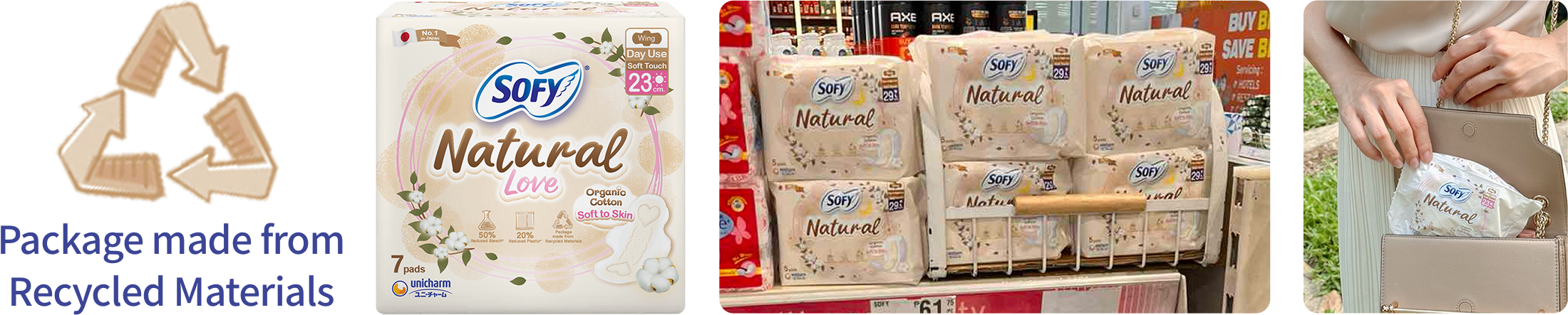 Package made from Recycled Materials