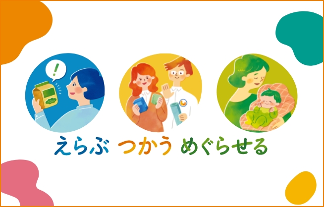 今できるサステナブル「えらぶ」「つかう」「めぐらせる」